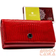 Peterson Női Bőr Pénztárca Ptn 42100-Rs-3610 Red