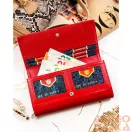 Peterson Női Bőr Pénztárca Ptn 42100-Rs-3610 Red