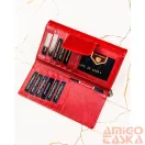 Peterson Női Bőr Pénztárca Ptn 42100-Rs-3610 Red
