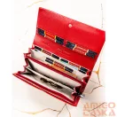 Peterson Női Bőr Pénztárca Ptn 42100-Rs-3610 Red