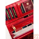 Peterson Női Bőr Pénztárca Ptn Ph28-1-Dbf-5716 Red