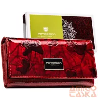 Peterson Női Bőr Pénztárca Ptn Ph27-1-Dbf-5693 Red