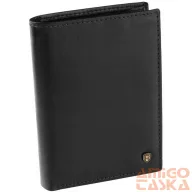 Férfi Bőr Pénztárca N4-Rvt Black