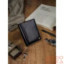 Férfi Bőr Pénztárca N4-Rvt Black