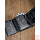 Férfi Bőr Pénztárca N4-Rvt Black