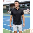 Peterson Férfi Póló Ptn Kpy-02Xl-2794 Black - Fekete Xl
