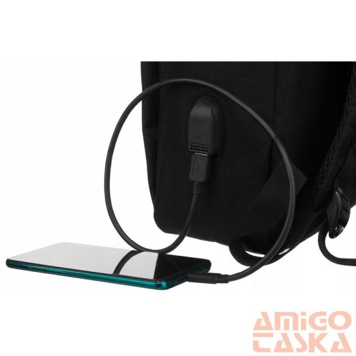 Peterson Hátizsák - Ptn 32701-6571 Black - Fekete - 44 X 28 X 13 Cm -
