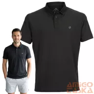Peterson Férfi Póló Ptn Kpy-02M-2770 Black - Fekete M