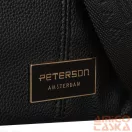 Peterson Női Oldaltáska Ptn Jk6-06-6642 Black - Fekete