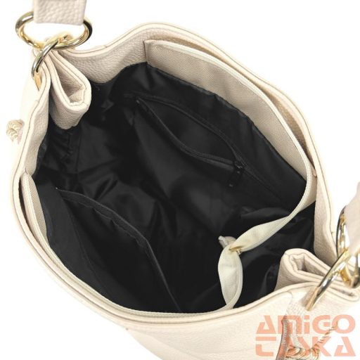 Zellia Női Válltáska 25036 Beige