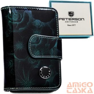   Peterson Női Bőr Pénztárcaptn Ps115-Fds-1831 Green - Zöld