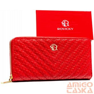   Rovicky Női Pénztárca Echo Bőr R-Prk-04-D2-3167 Red - Piros