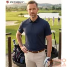 Peterson Férfi Póló Ptn Kpy-02L-2725 Gray - Szürke L