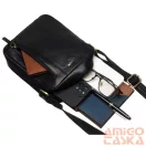 Peterson Férfi Bőr Oldaltáska Ptn 705-Tum-0475 Black - Fekete