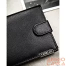 Peterson Férfi Bőr Pénztárca N992L-P-Pdm-Bl 7603  Black - Fekete