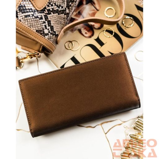 Peterson Női Pénztárca - Echo És Természetes Bőr Ptn Ps1431-Hnl-2852 Brown