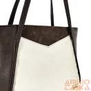 Zellia Női Válltáska ZVN26007 Barna-Beige