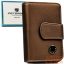 Peterson Női Pénztárca - Echo És Természetes Bőr Ptn Ps115-Hnl-2944 Brown
