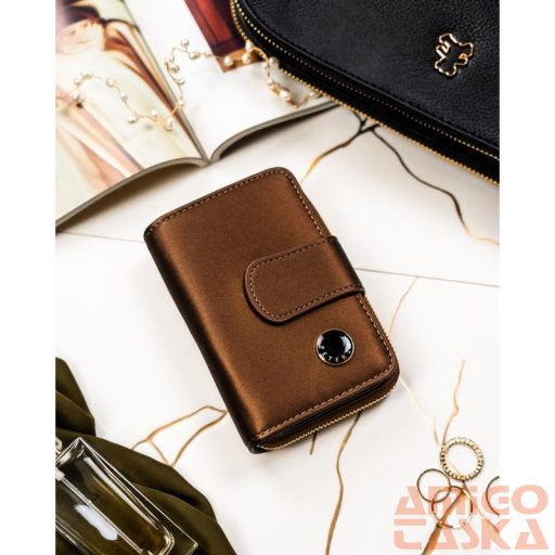 Peterson Női Pénztárca - Echo És Természetes Bőr Ptn Ps115-Hnl-2944 Brown