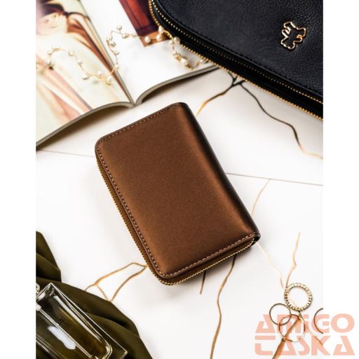 Peterson Női Pénztárca - Echo És Természetes Bőr Ptn Ps115-Hnl-2944 Brown