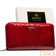  Rovicky Női Pénztárca - Echo És Természetes Bőr Rpn-25-Rsp-5890 Red - Piros 
