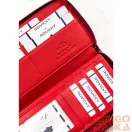 Rovicky Női Pénztárca - Echo És Természetes Bőr Rpn-25-Rsp-5890 Red - Piros 