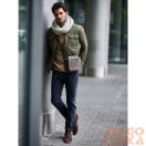 Férfi Bőr Oldaltáska 251-Mh Barna