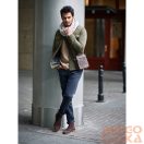 Férfi Bőr Oldaltáska 251-Mh Barna