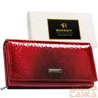   Rovicky Női Pénztárca - Echo És Természetes Bőr Rpn-28-Rsp-5913 Red - Piros