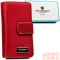 Peterson Női Pénztárca - Echo És Természetes Bőr Ptn Ps116-Hnl-2784 Red
