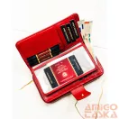 Peterson Női Pénztárca - Echo És Természetes Bőr Ptn Ps116-Hnl-2784 Red