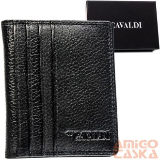Cavaldi Bőr Kártyatartó Cw1015-Ndm-0865 Black - Fekete