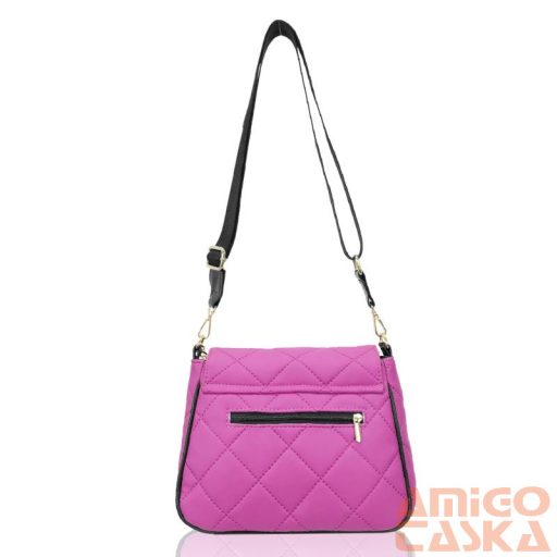 Zellia Női Oldaltáska 22226 Pink Matt - Steppelt -