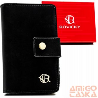   Rovicky Női Pénztárca Echo R-Por-02-V36-3501 Black - Fekete