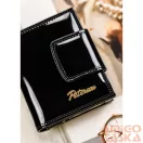 Peterson Női Bőr Pénztárca Ptn Lj-42329-0612 Black-Gold