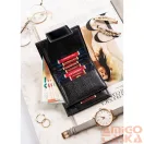 Peterson Női Bőr Pénztárca Ptn Lj-42329-0612 Black-Gold