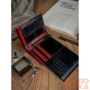 Férfi Bőr Pénztárca N4-Vt2 Black-Red