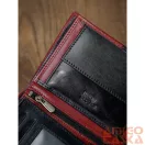 Férfi Bőr Pénztárca N4-Vt2 Black-Red