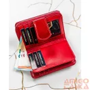 Peterson Női Bőr Pénztárca Ptn 76115-Sh-0875 Red - Piros