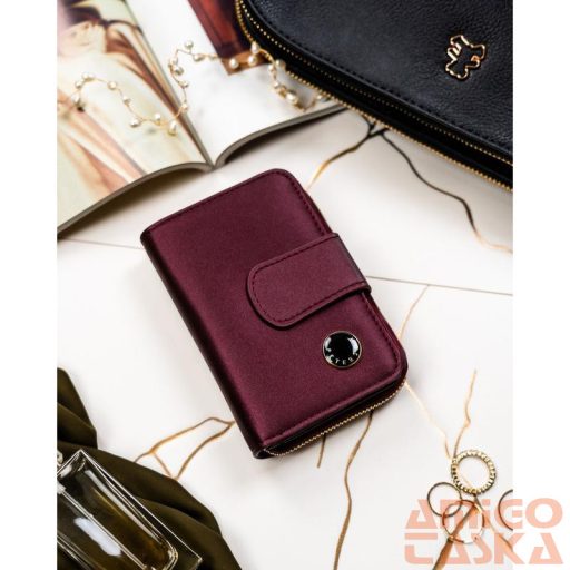 Peterson Női Pénztárca - Echo És Természetes Bőr Ptn Ps115-Hnl-2951 Purple