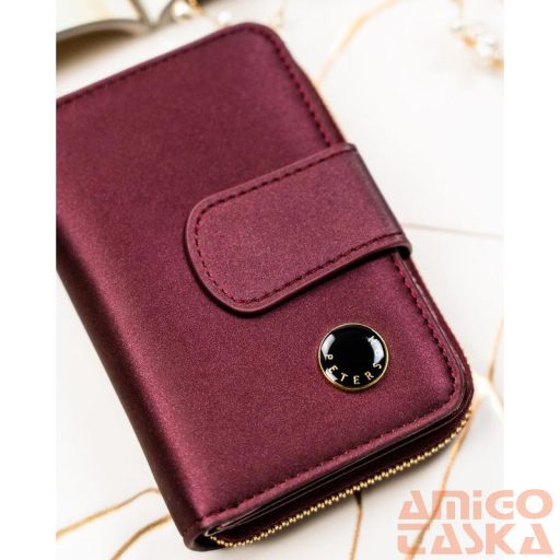 Peterson Női Pénztárca - Echo És Természetes Bőr Ptn Ps115-Hnl-2951 Purple