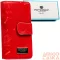 Peterson Női Pénztárca - Echo És Természetes Bőr PS116-MLF-2449 Red