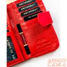 Peterson Női Pénztárca - Echo És Természetes Bőr PS116-MLF-2449 Red