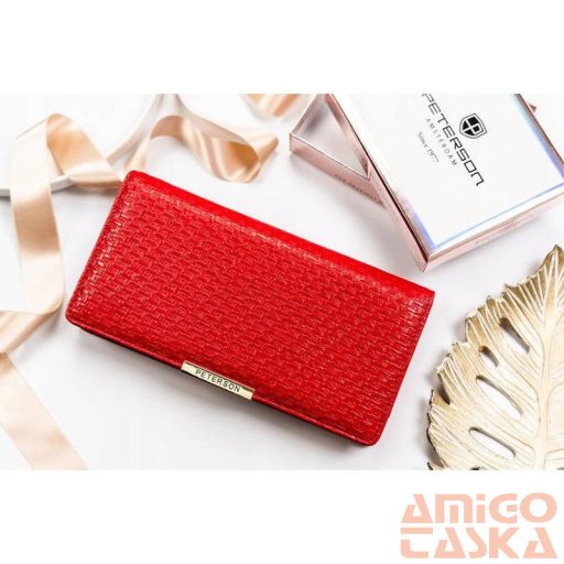 Peterson Női Pénztárca Ptn 005-Ys-9727 Red