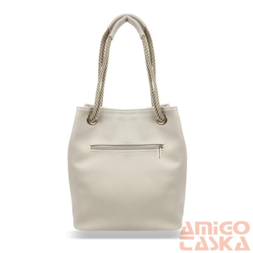 Zellia Női Válltáska 24056 Beige-Arany - Pearl -