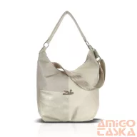 Zellia Női Válltáska 21040 Beige-Arany - Diamond -