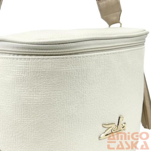 Zellia Női Oldaltáska 21028 Világos Beige - Shiny -