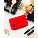 Peterson Női Pénztárca - Echo És Természetes Bőr Ptn Ps115-Mlf-2623 Red - Piros