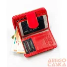 Peterson Női Pénztárca - Echo És Természetes Bőr Ptn Ps115-Mlf-2623 Red - Piros