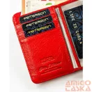 Peterson Női Pénztárca - Echo És Természetes Bőr Ptn Ps115-Mlf-2623 Red - Piros